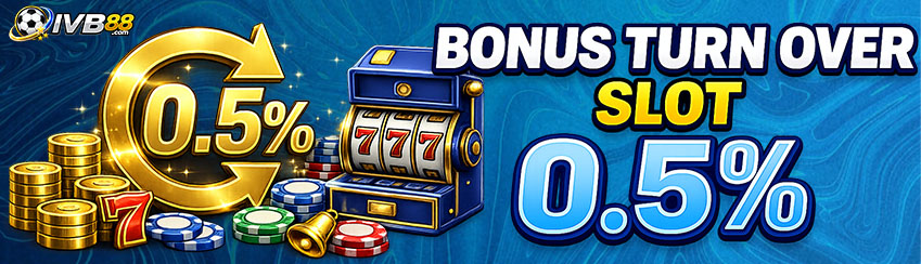 Bonus Turnover Slot 0,5%